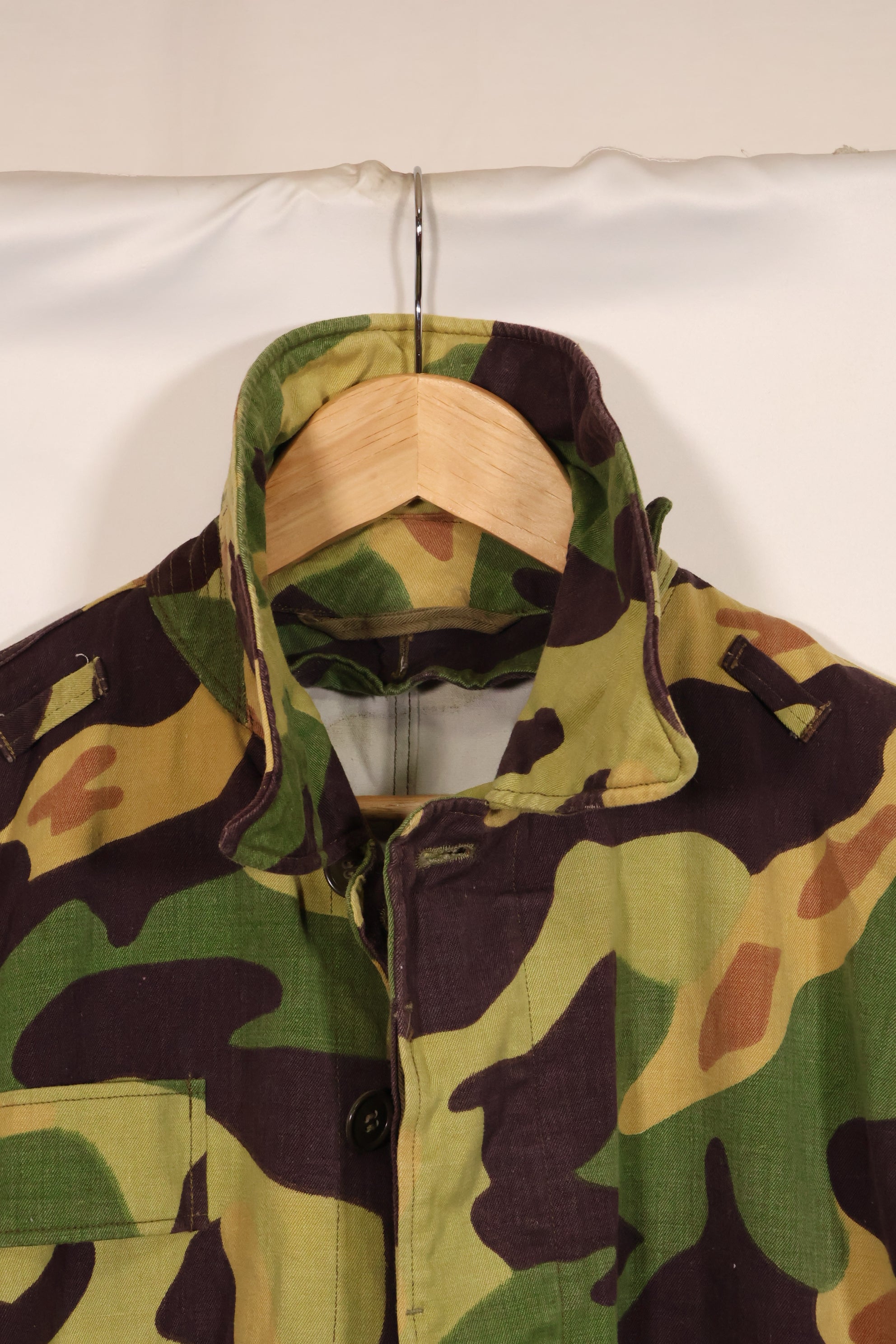 1960年代　チェコ軍　Vz.60 mlok サラマンダー迷彩　ジャケット　中古品