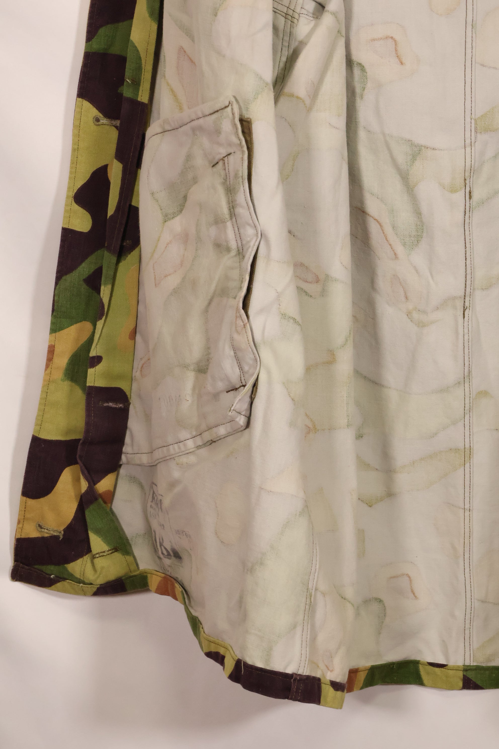 1960年代　チェコ軍　Vz.60 mlok サラマンダー迷彩　ジャケット　中古品