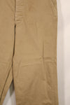 実物　WWII 1940年代　アメリカ陸軍　コットンチノパンツ　中古品　大脱走