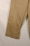 実物　WWII 1940年代　アメリカ陸軍　コットンチノパンツ　中古品　大脱走
