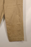 実物　WWII 1940年代　アメリカ陸軍　コットンチノパンツ　中古品　大脱走