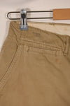 実物　WWII 1940年代　アメリカ陸軍　コットンチノパンツ　中古品　大脱走