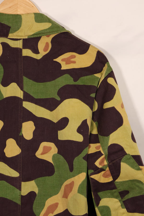 1960年代　チェコ軍　Vz.60 mlok サラマンダー迷彩　ジャケット　中古品