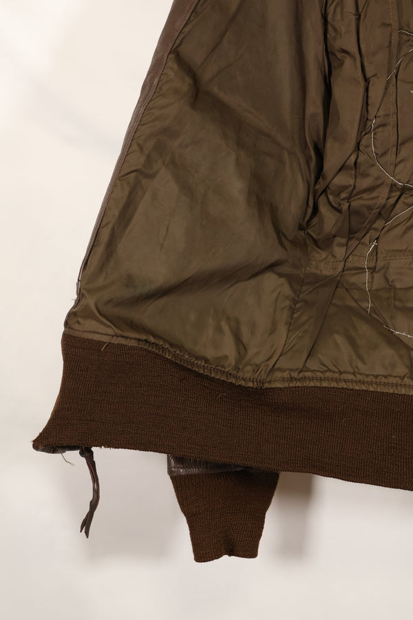 1977年契約　パッチ付　アメリカ海軍　G-1　フライトジャケット　サイズ40　状態良い