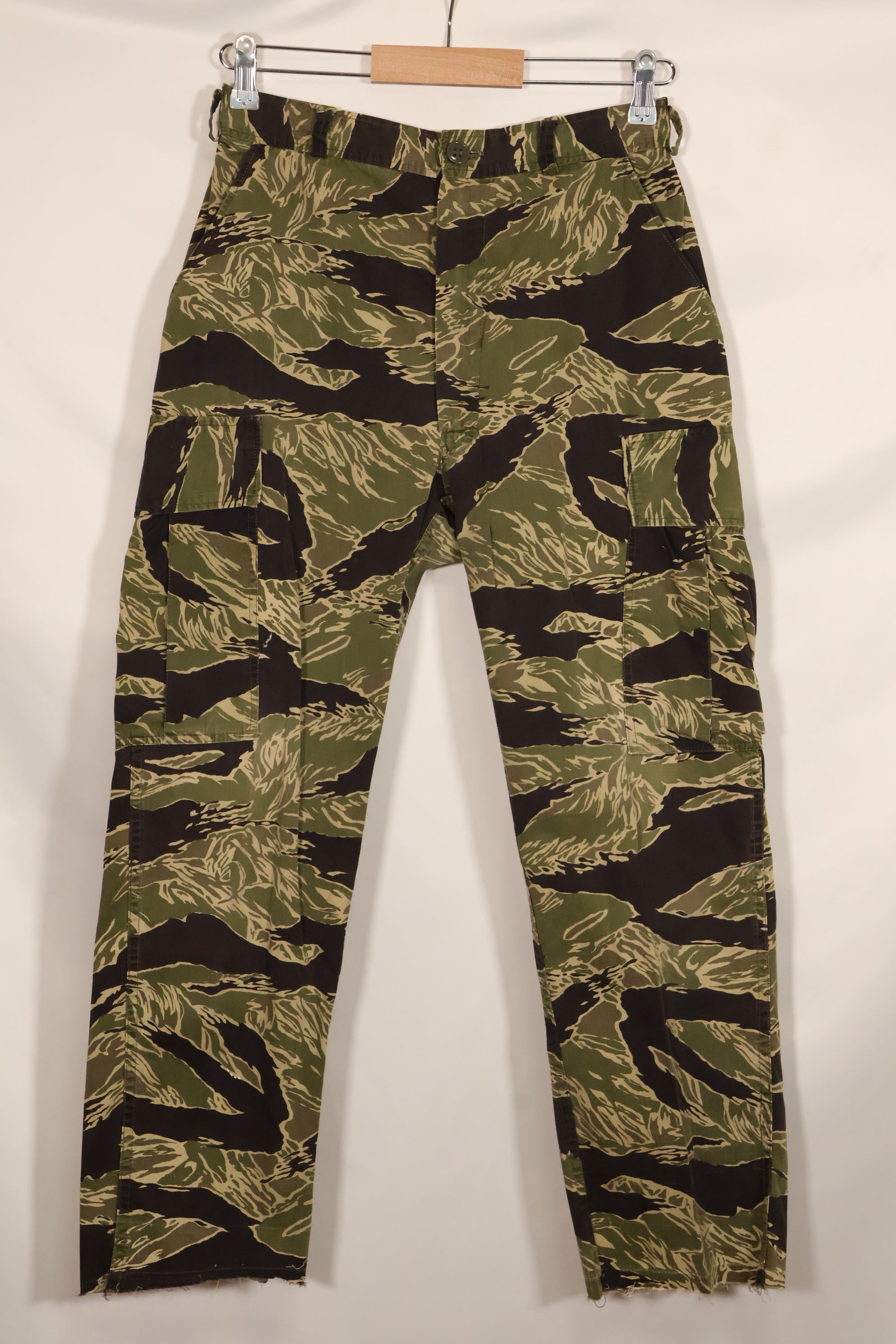 1960年代　ライトウェイト生地　沖縄タイガー　ジャングルファティーグカット　パンツ　中古品