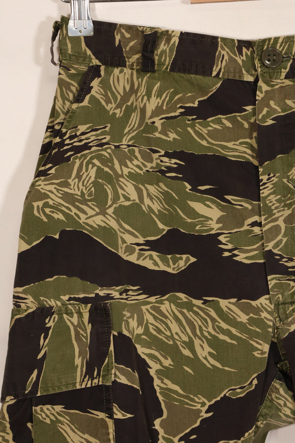 1960年代　ライトウェイト生地　沖縄タイガー　ジャングルファティーグカット　パンツ　中古品