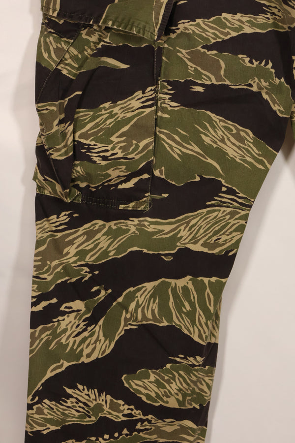 1960年代　ライトウェイト生地　沖縄タイガー　ジャングルファティーグカット　パンツ　中古品