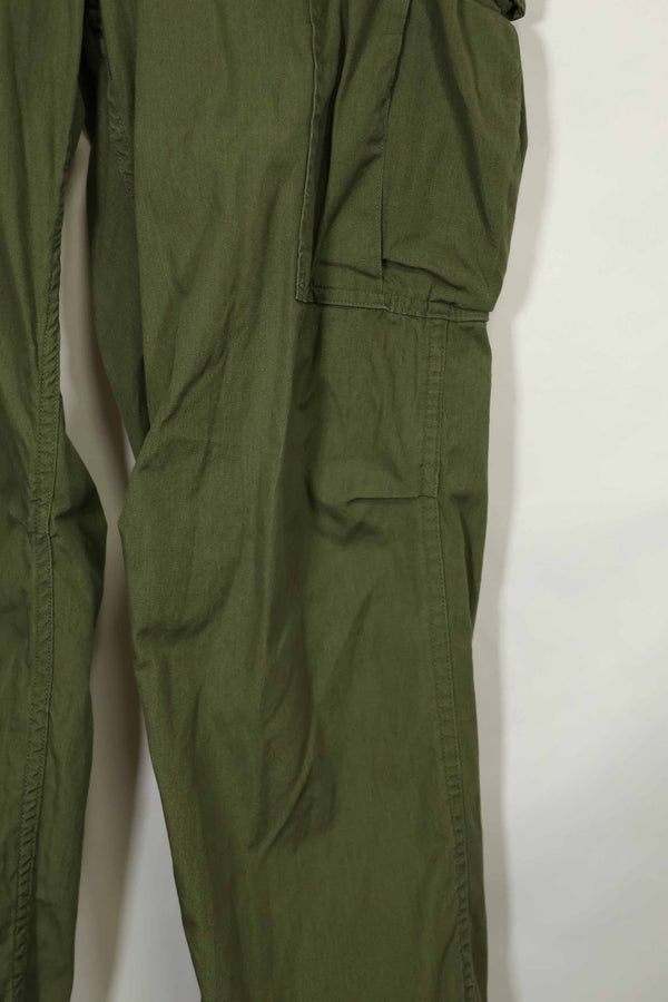 推定1967年契約　3rd Model ノンリップストップ　ジャングルファティーグ　パンツ　M-R　中古品