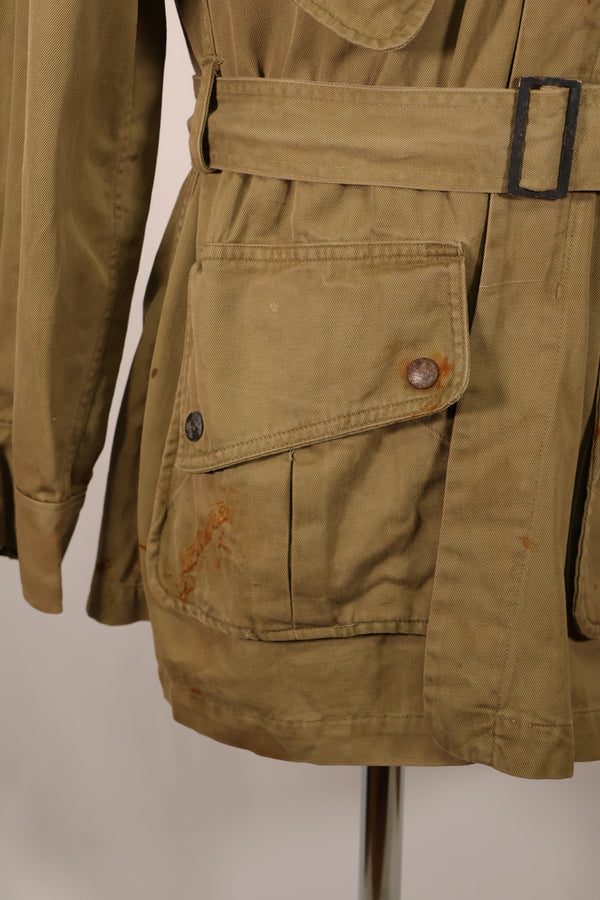 実物　1940年代　M1942 エアボーン　ジャンプジャケット　中古品　汚れなどあり