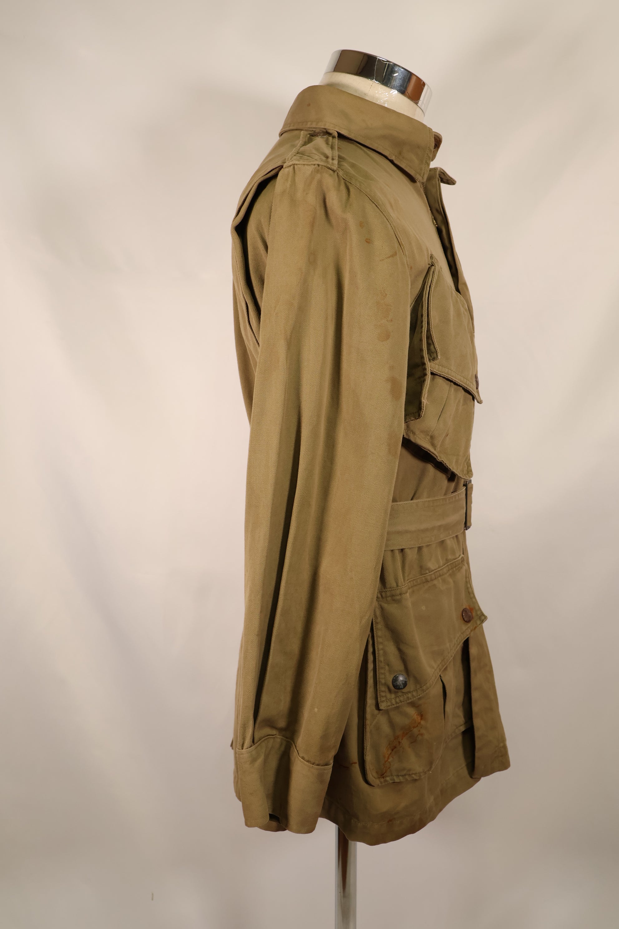 実物　1940年代　M1942 エアボーン　ジャンプジャケット　中古品　汚れなどあり