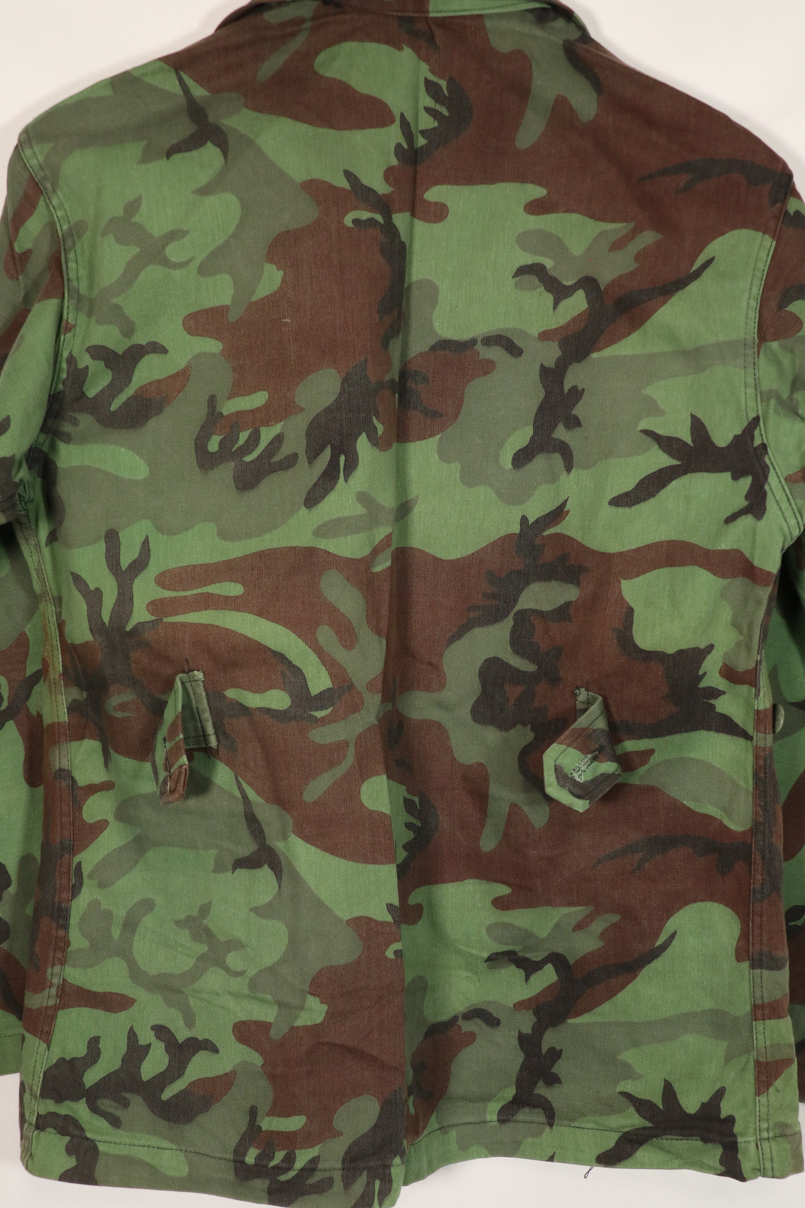 実物　南ベトナムレンジャー　リーフ迷彩　ジャケット　BDQ　中古品　B