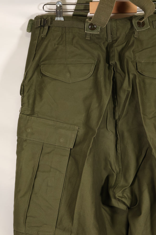 1951年契約　L-R　M51 コットン　フィールドパンツ　サスペンダー付き　中古品