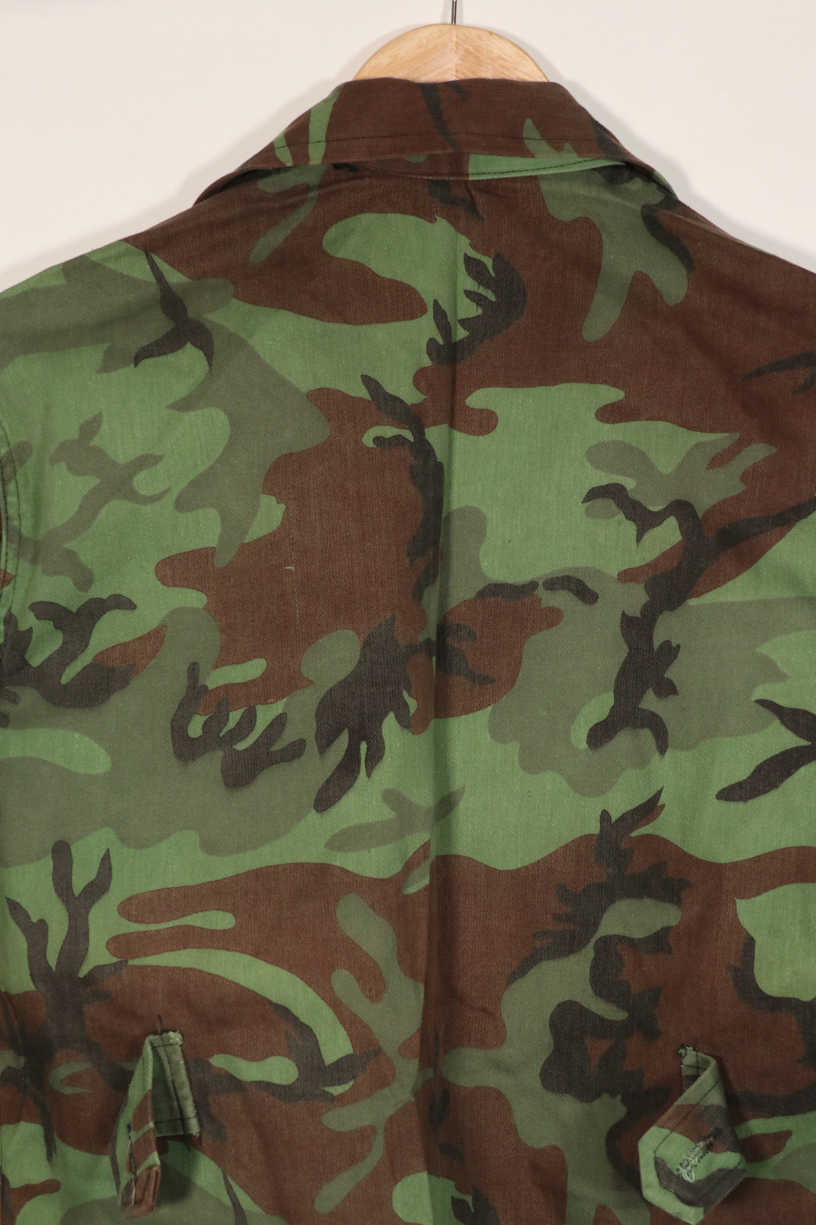 実物　南ベトナムレンジャー　リーフ迷彩　ジャケット　BDQ　中古品　B