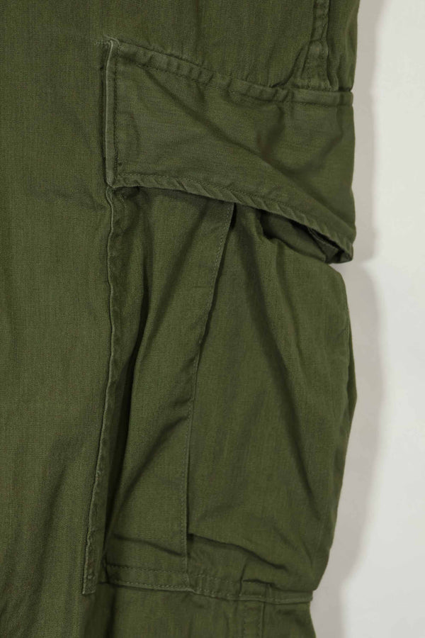 推定1967年契約　3rd Model ノンリップストップ　ジャングルファティーグ　パンツ　M-R　中古品