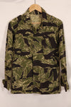 1960年代　ライトウェイト生地　沖縄タイガー　ジャングルファティーグカット　ジャケット　中古品