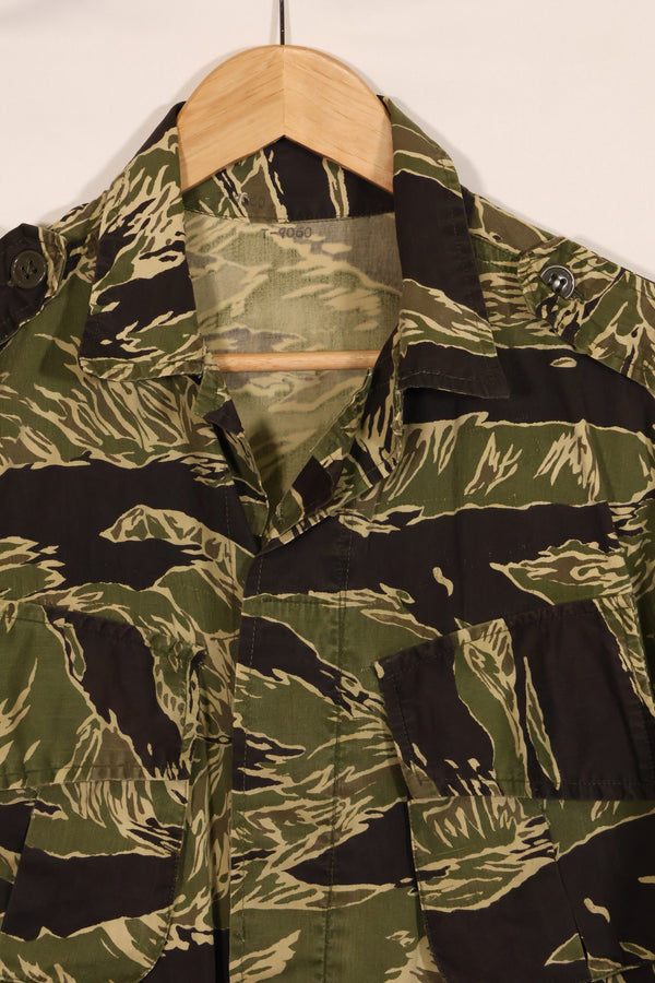 1960年代　ライトウェイト生地　沖縄タイガー　ジャングルファティーグカット　ジャケット　中古品