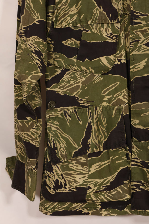 1960年代　ライトウェイト生地　沖縄タイガー　ジャングルファティーグカット　ジャケット　中古品