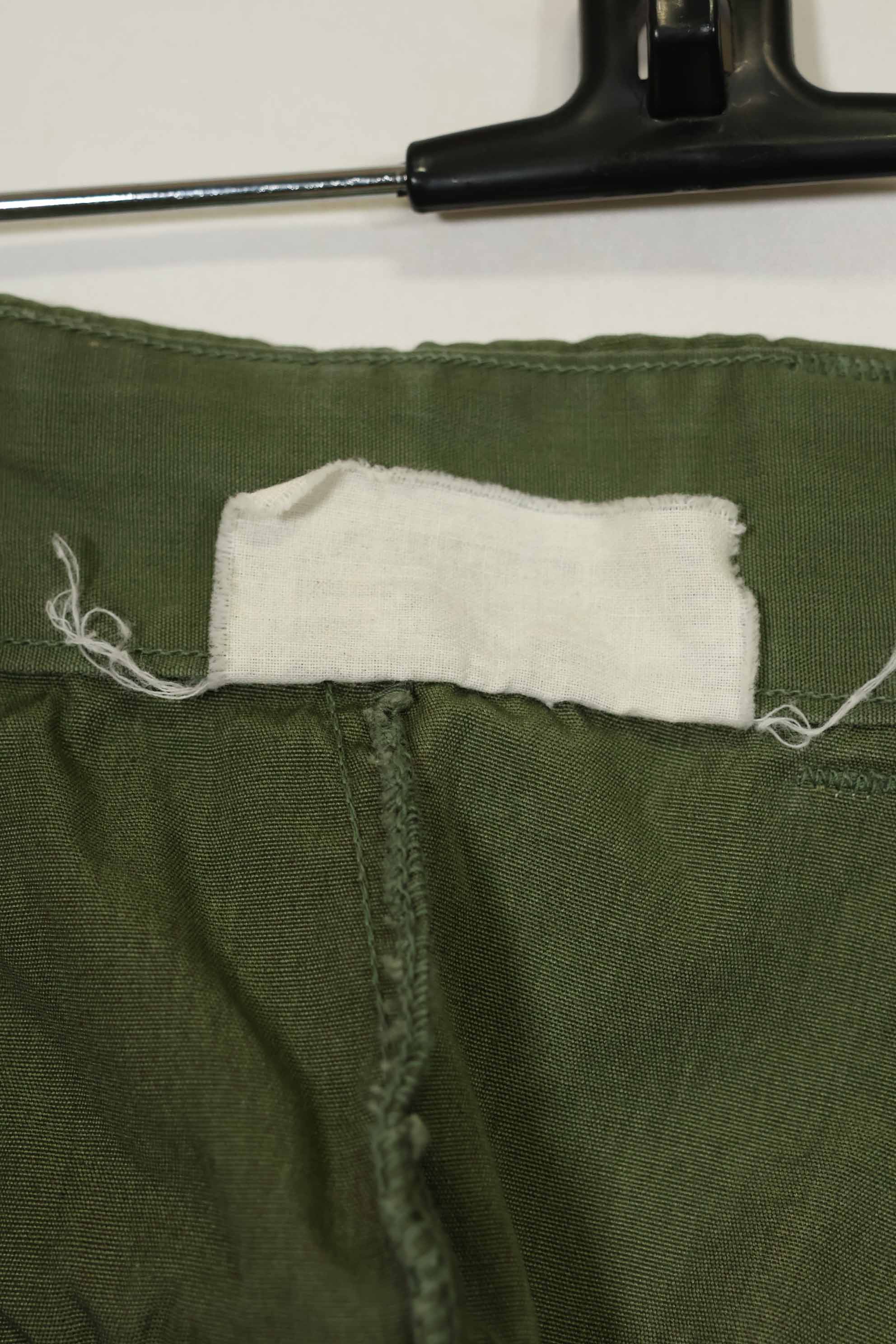 推定1967年契約　3rd Model ノンリップストップ　ジャングルファティーグ　パンツ　M-R　中古品