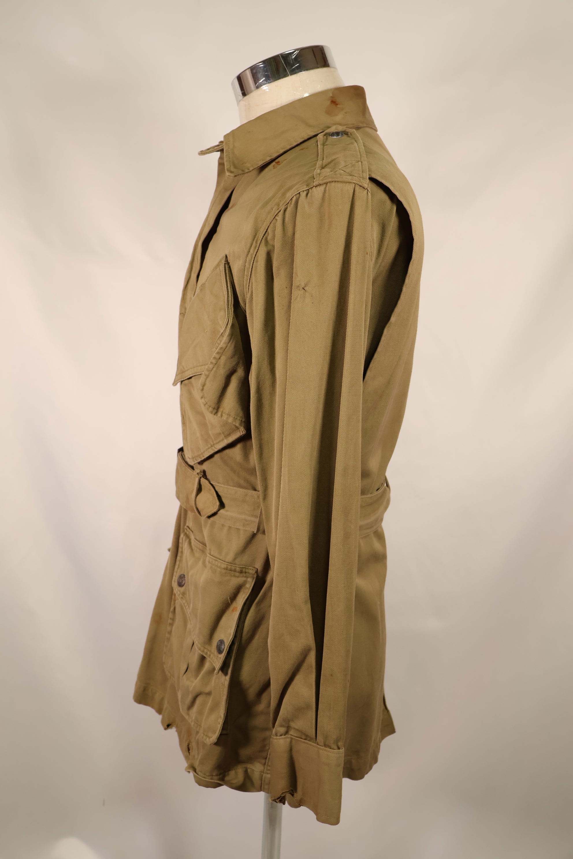 実物　1940年代　M1942 エアボーン　ジャンプジャケット　中古品　汚れなどあり