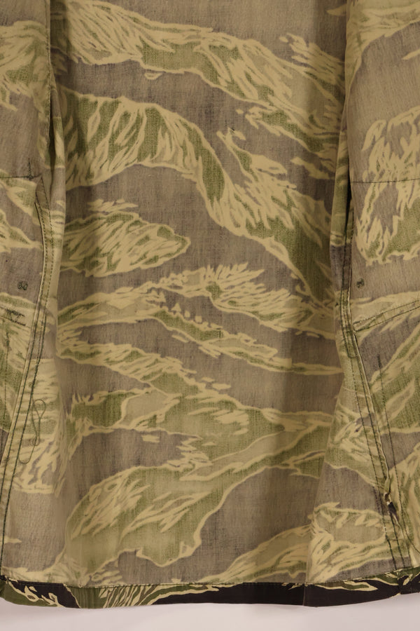 1960年代　ライトウェイト生地　沖縄タイガー　ジャングルファティーグカット　ジャケット　中古品