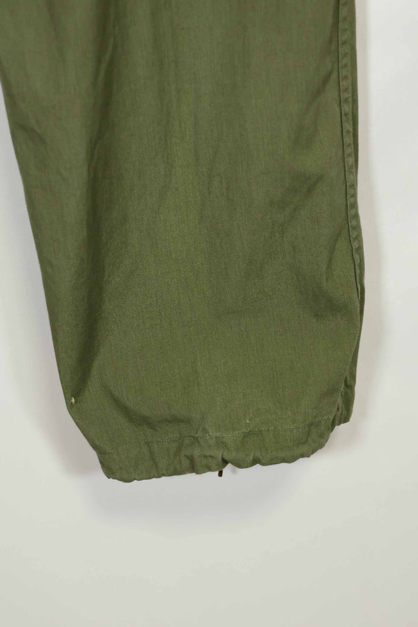 推定1967年契約　3rd Model ノンリップストップ　ジャングルファティーグ　パンツ　M-R　中古品