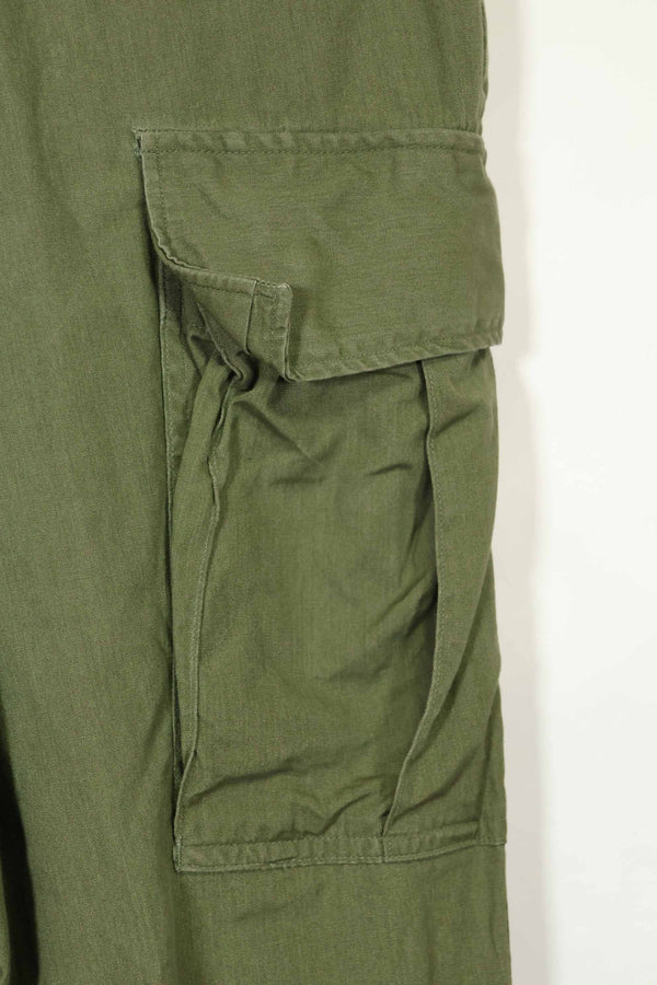 推定1967年契約　3rd Model ノンリップストップ　ジャングルファティーグ　パンツ　M-R　中古品