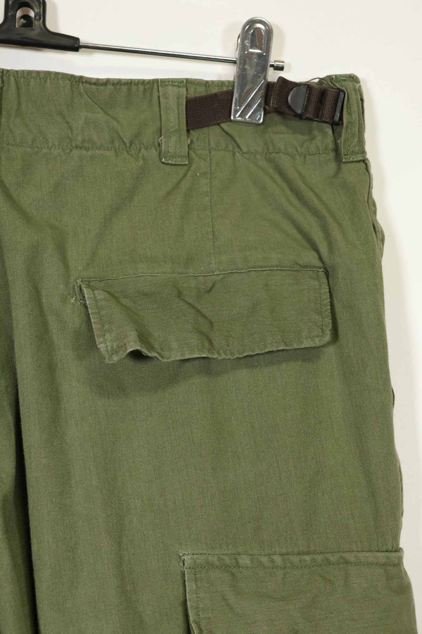 推定1967年契約　3rd Model ノンリップストップ　ジャングルファティーグ　パンツ　M-R　中古品