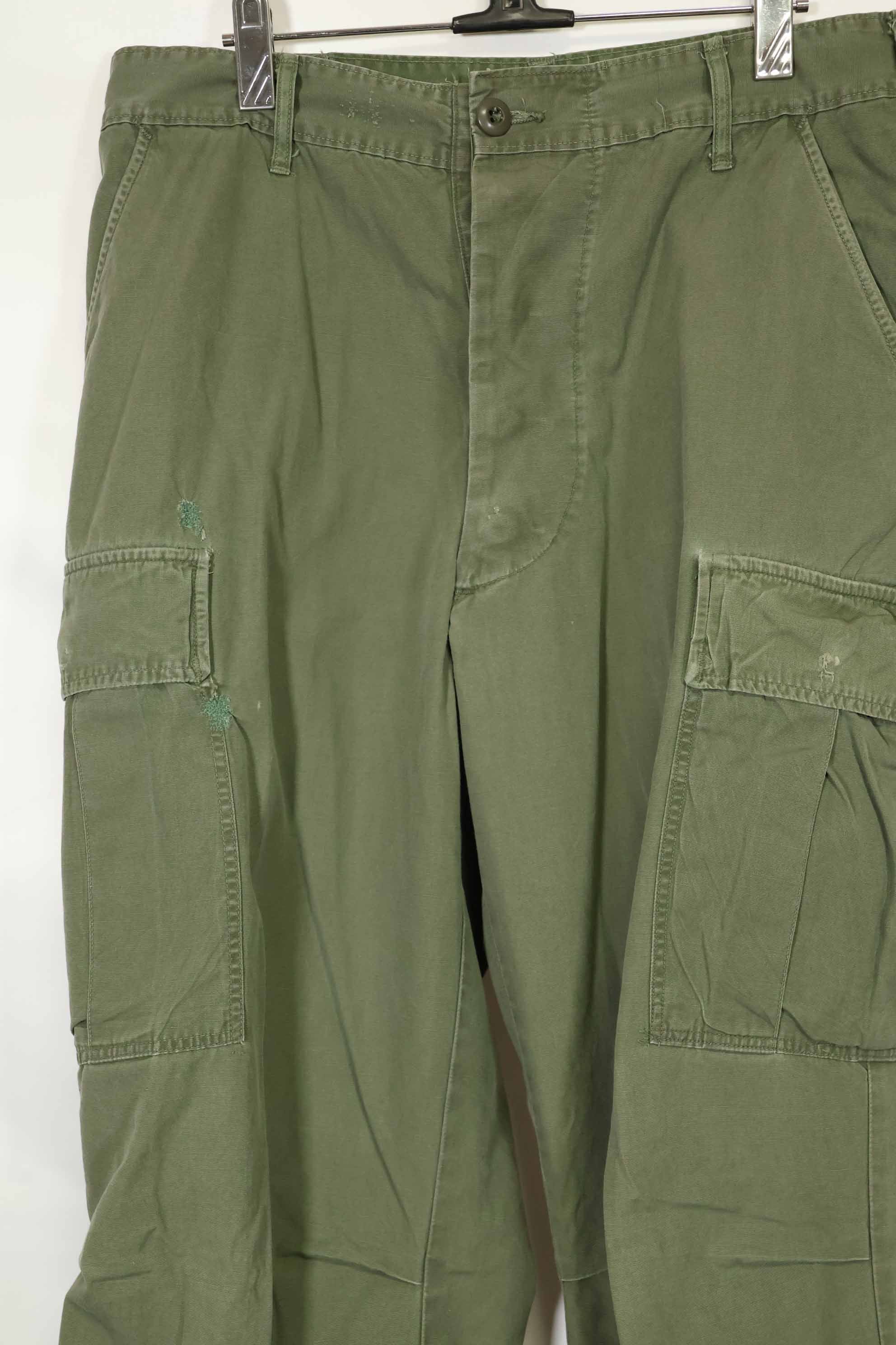 推定1967年契約　3rd Model ノンリップストップ　ジャングルファティーグ　パンツ　中古品