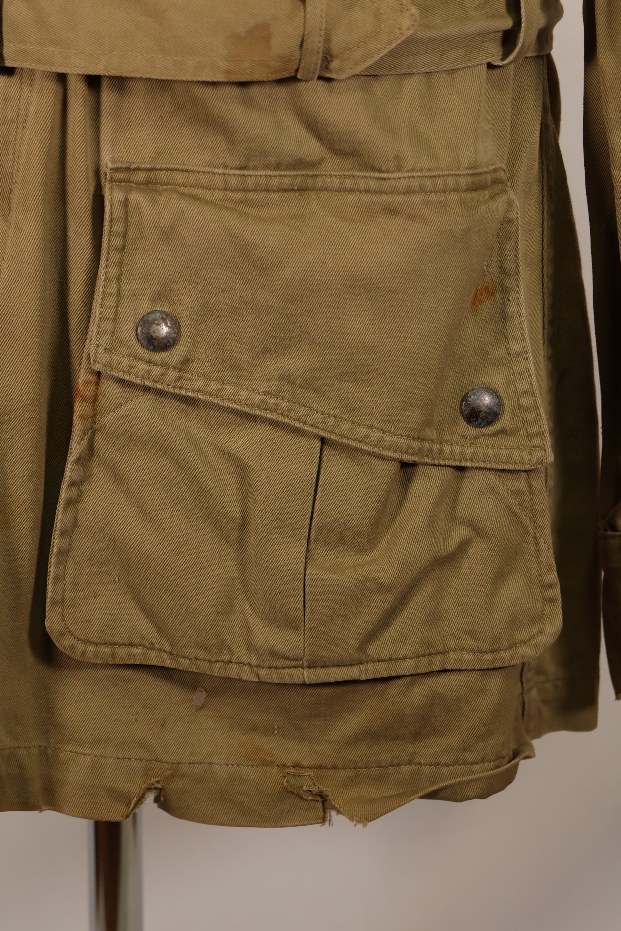 実物　1940年代　M1942 エアボーン　ジャンプジャケット　中古品　汚れなどあり