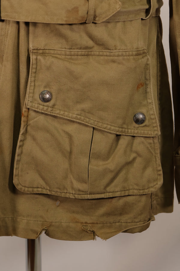 実物　1940年代　M1942 エアボーン　ジャンプジャケット　中古品　汚れなどあり