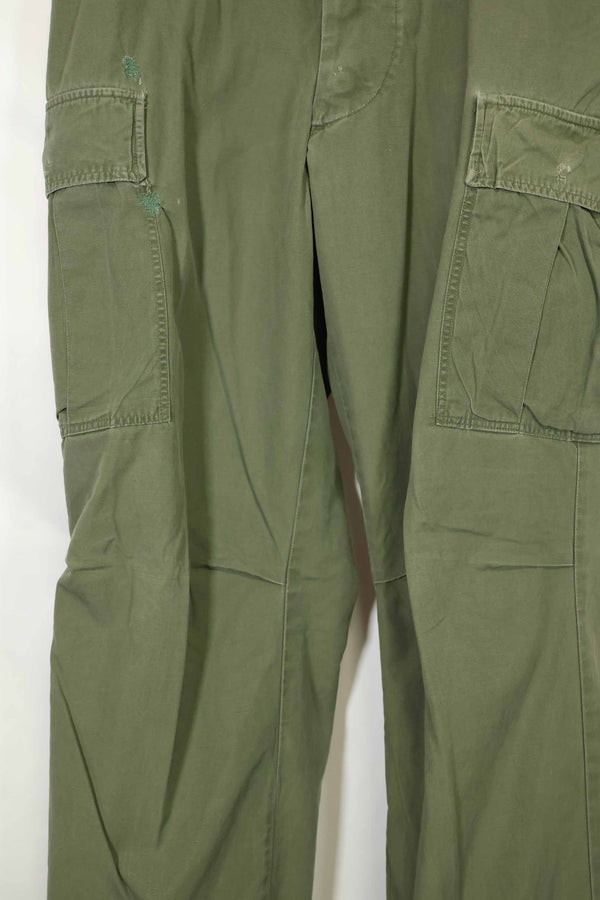 推定1967年契約　3rd Model ノンリップストップ　ジャングルファティーグ　パンツ　中古品