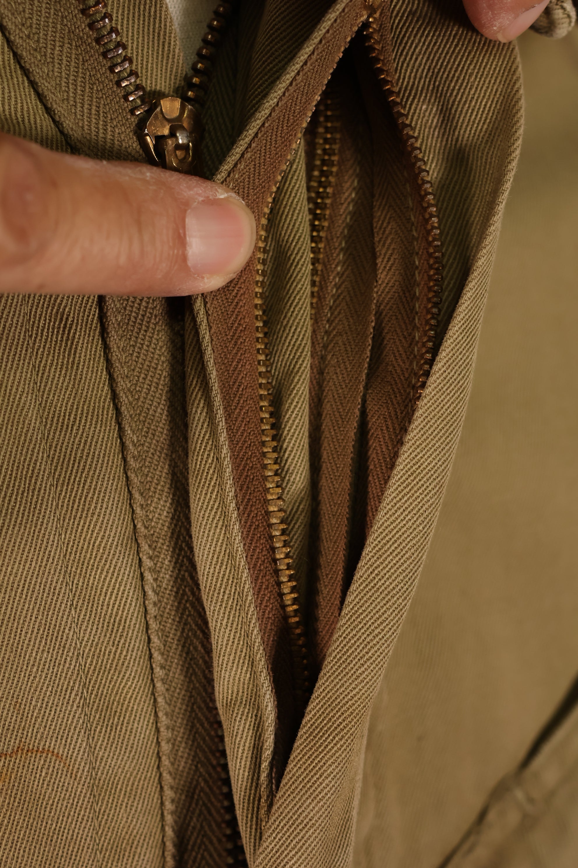 実物　1940年代　M1942 エアボーン　ジャンプジャケット　中古品　汚れなどあり