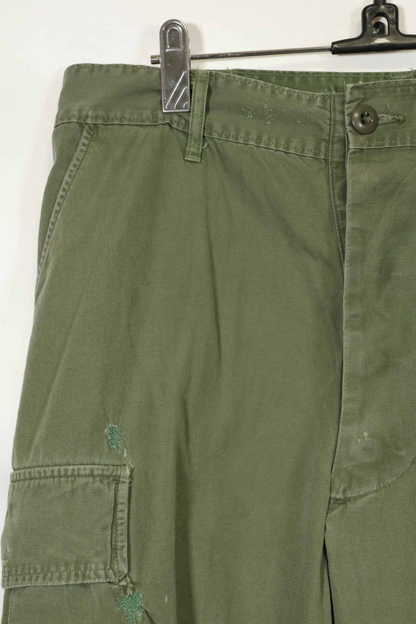 推定1967年契約　3rd Model ノンリップストップ　ジャングルファティーグ　パンツ　中古品