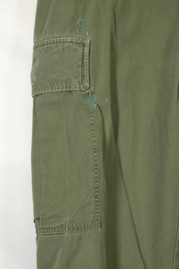 推定1967年契約　3rd Model ノンリップストップ　ジャングルファティーグ　パンツ　中古品