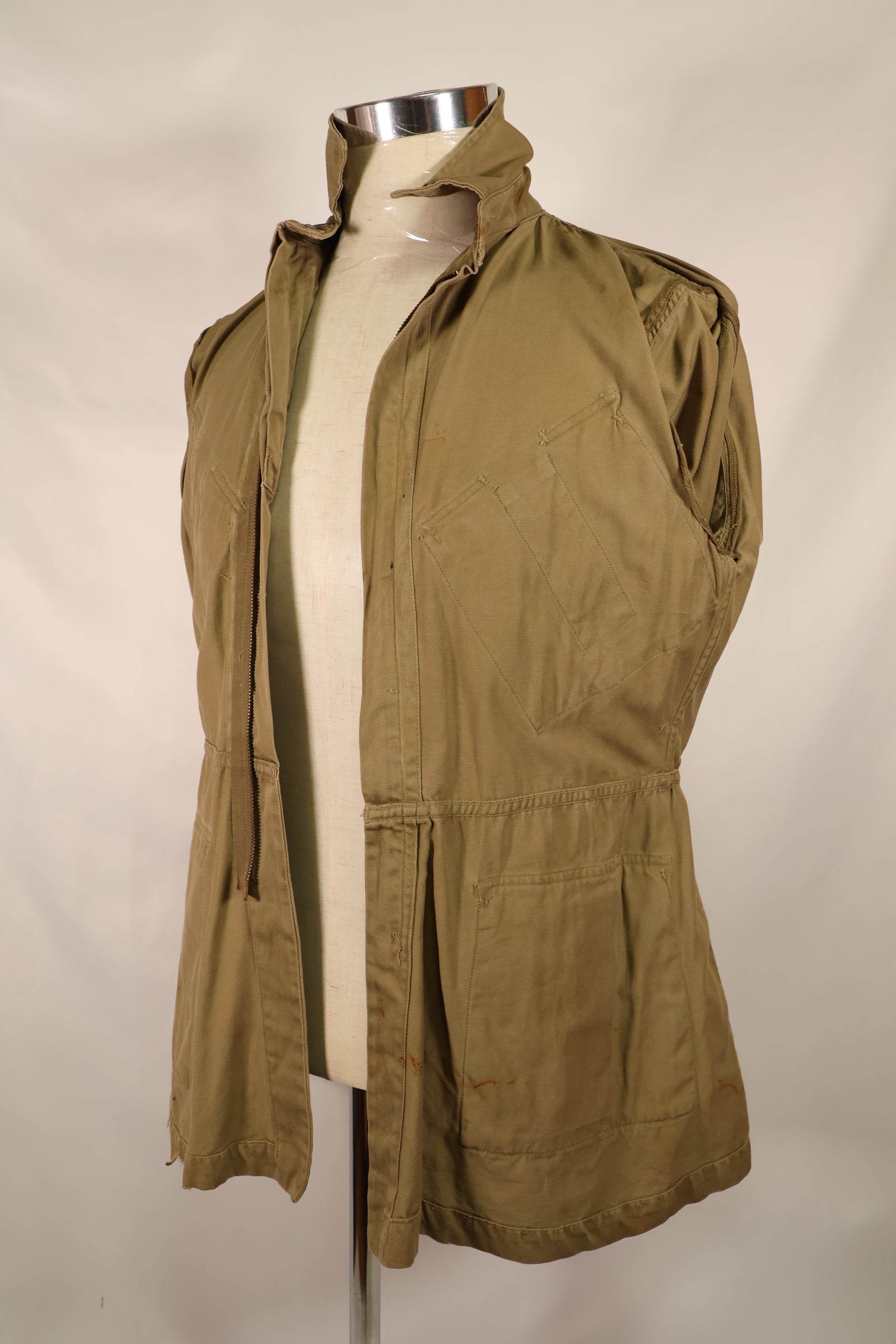 実物　1940年代　M1942 エアボーン　ジャンプジャケット　中古品　汚れなどあり