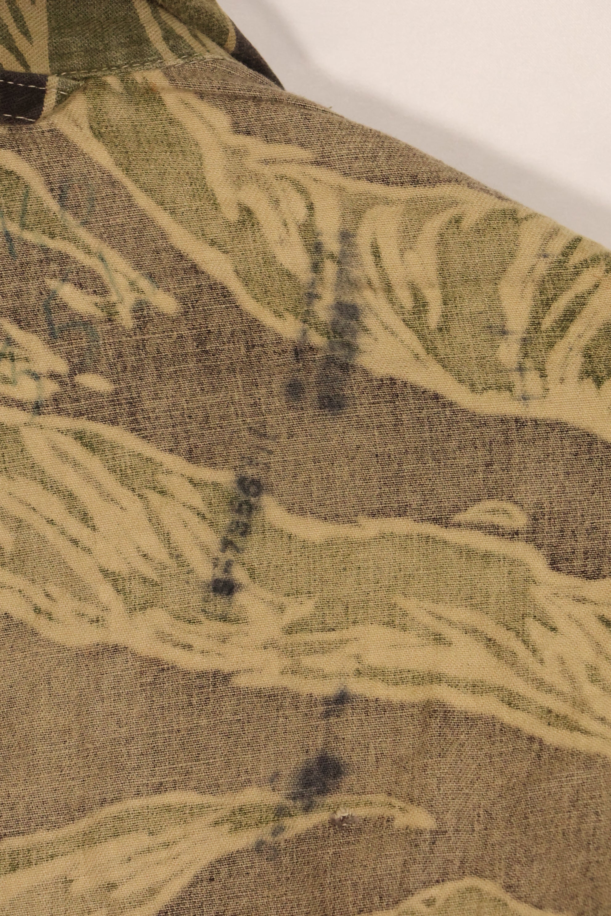 1960年代　42R  沖縄タイガーパターン　タイガーストライプ　フライトスーツ　中古品　ジッパー破損あり