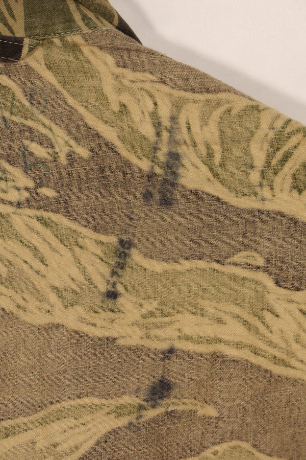 1960年代　42R  沖縄タイガーパターン　タイガーストライプ　フライトスーツ　中古品　ジッパー破損あり