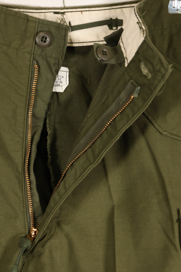 1973年製　アメリカ軍　M65 コットン製　フィールドパンツ　M-R　中古品