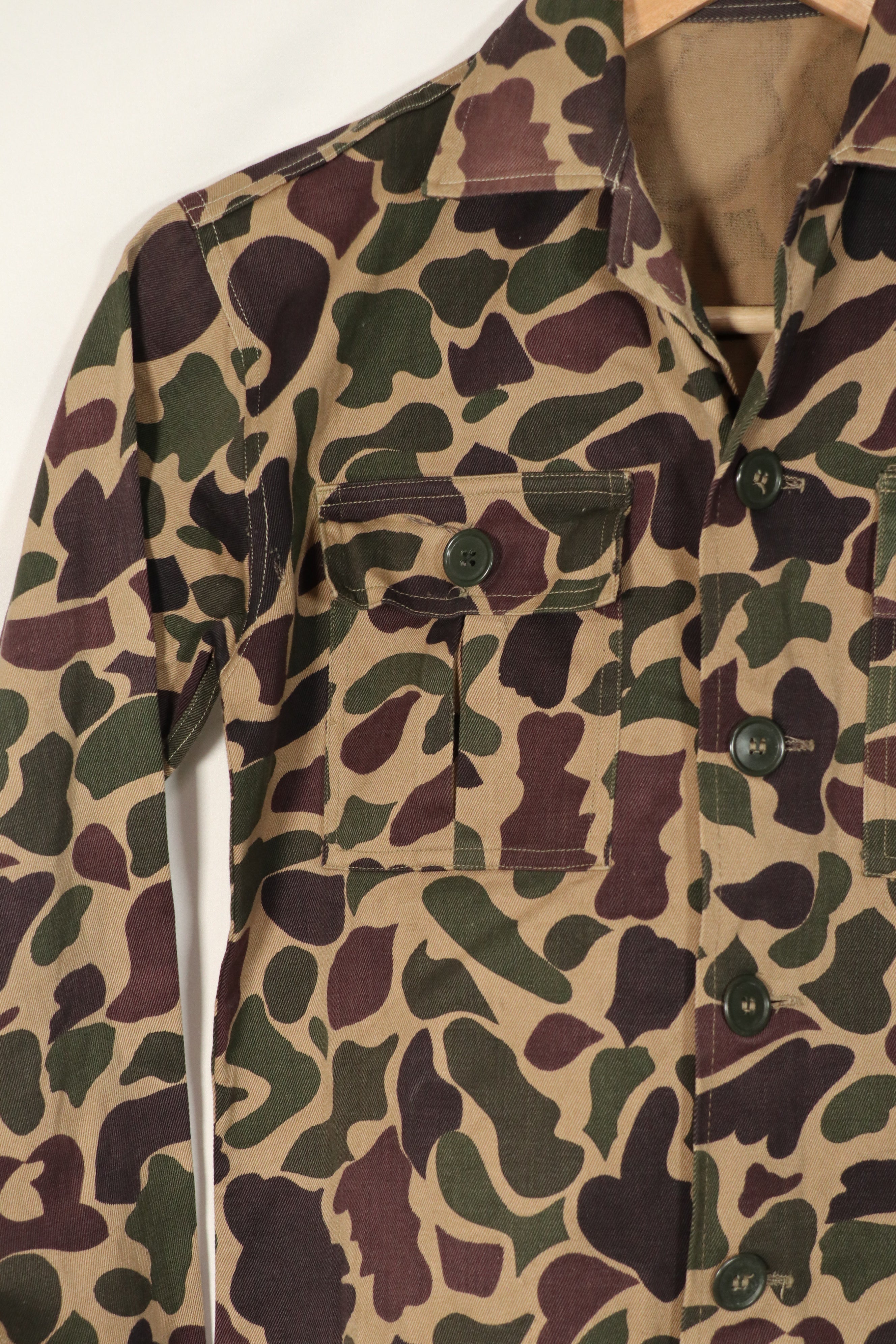 実物　CIDG ベオガム迷彩　シャツ　ほぼ未使用品　スタンプなし　サイズタグなし