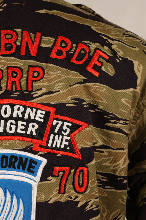 【限定生産品】レプリカ　沖縄 Mugi's 刺繍　MILITARIA 1911 ゴールドタイガー2nd Modeジャケット　ツアージャケット