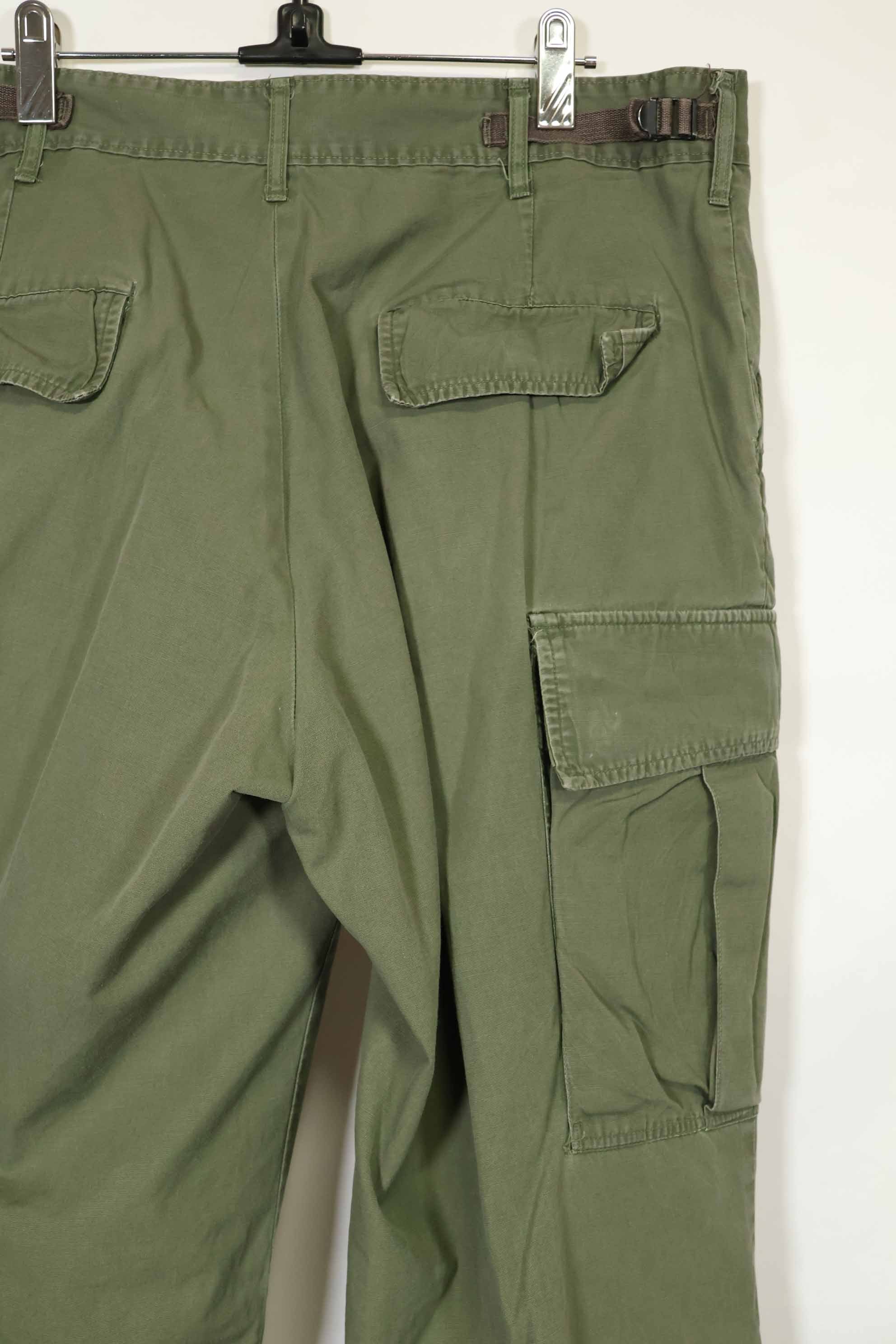 推定1967年契約　3rd Model ノンリップストップ　ジャングルファティーグ　パンツ　中古品