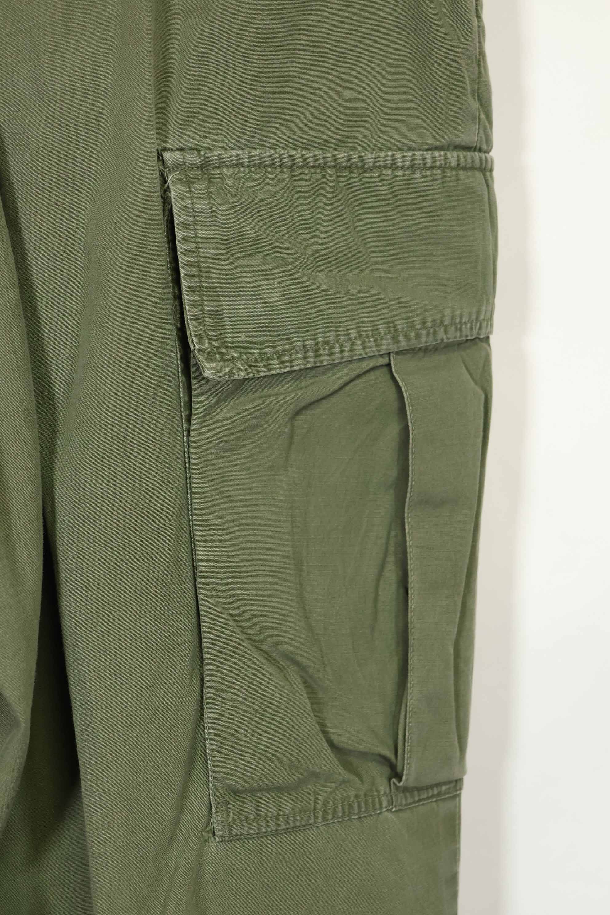 推定1967年契約　3rd Model ノンリップストップ　ジャングルファティーグ　パンツ　中古品