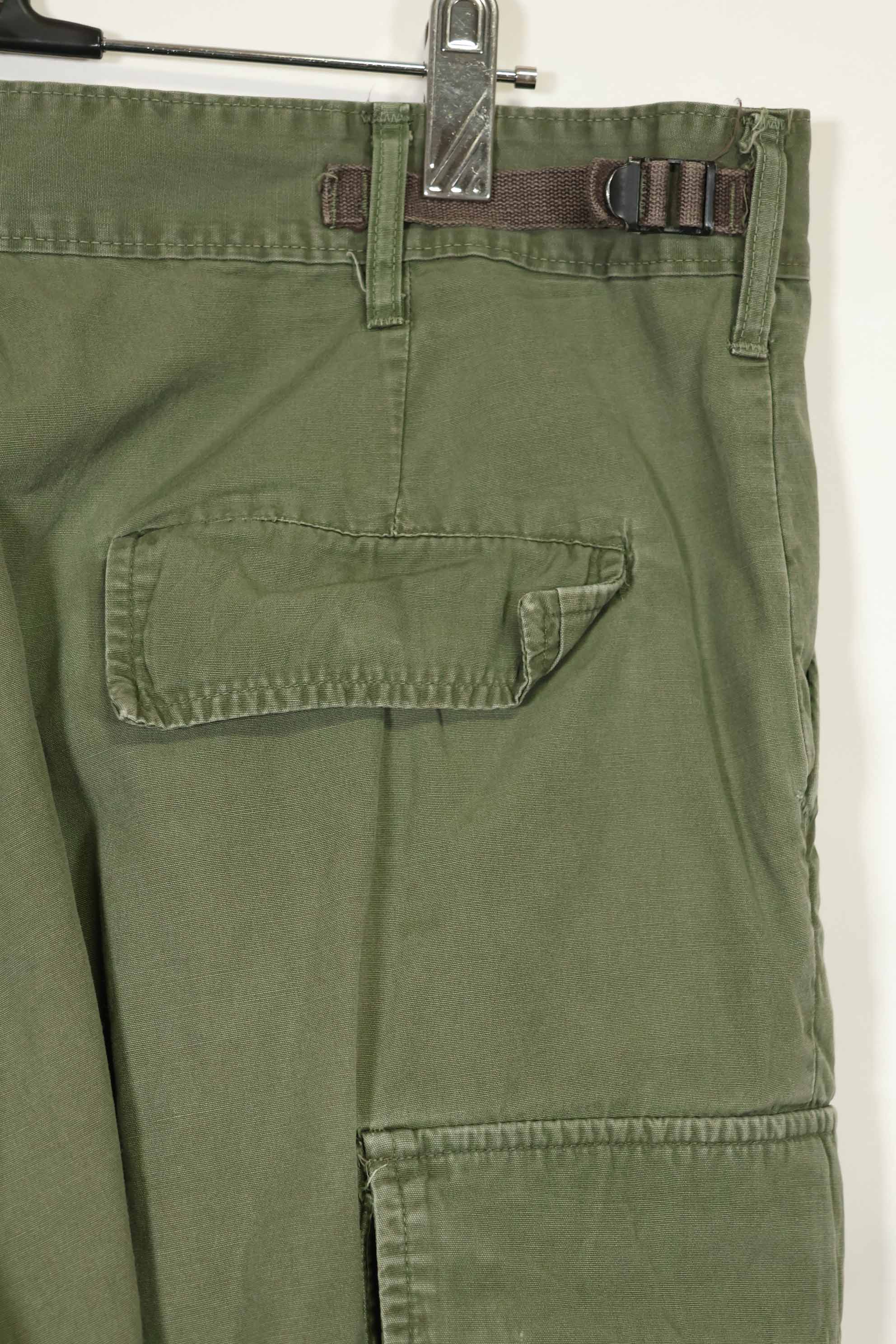 推定1967年契約　3rd Model ノンリップストップ　ジャングルファティーグ　パンツ　中古品