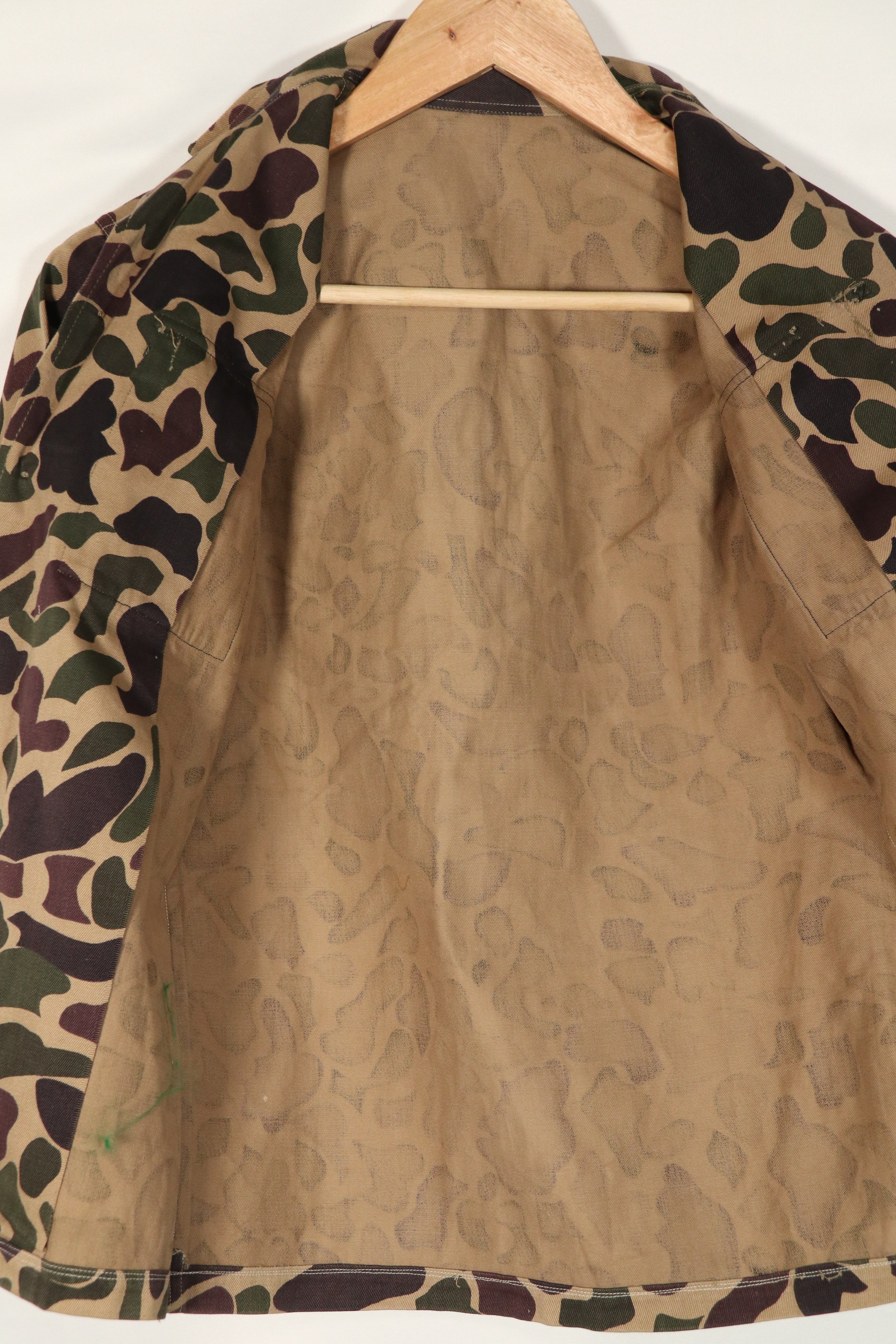 実物　CIDG ベオガム迷彩　シャツ　ほぼ未使用品　スタンプなし　サイズタグなし
