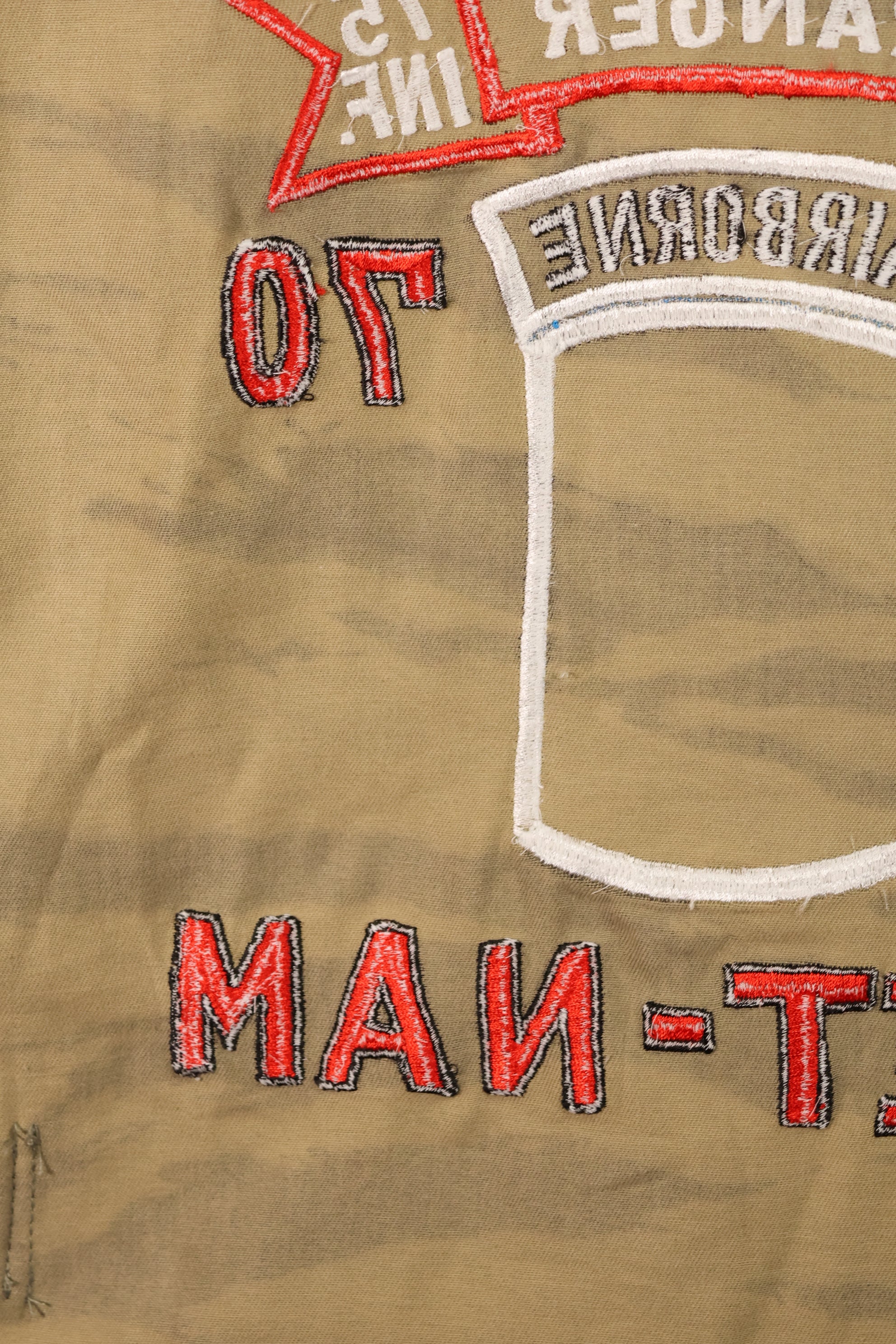 【限定生産品】レプリカ　沖縄 Mugi's 刺繍　MILITARIA 1911 ゴールドタイガー2nd Modeジャケット　ツアージャケット