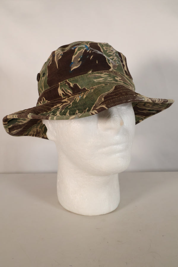 1960年代　沖縄タイガーパターン　タイガーストライプ　ブーニー　改造あり　中古品