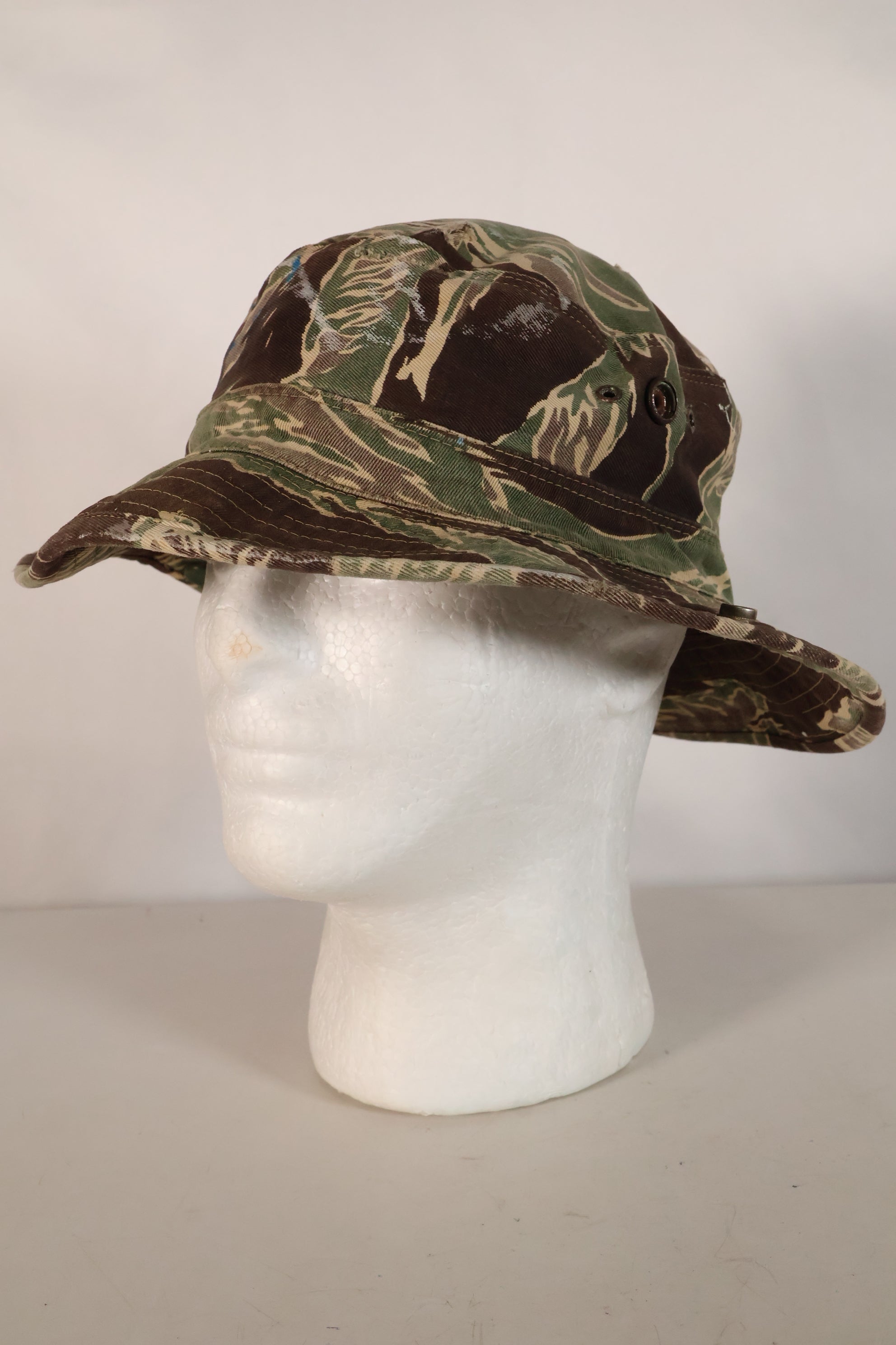 1960年代　沖縄タイガーパターン　タイガーストライプ　ブーニー　改造あり　中古品