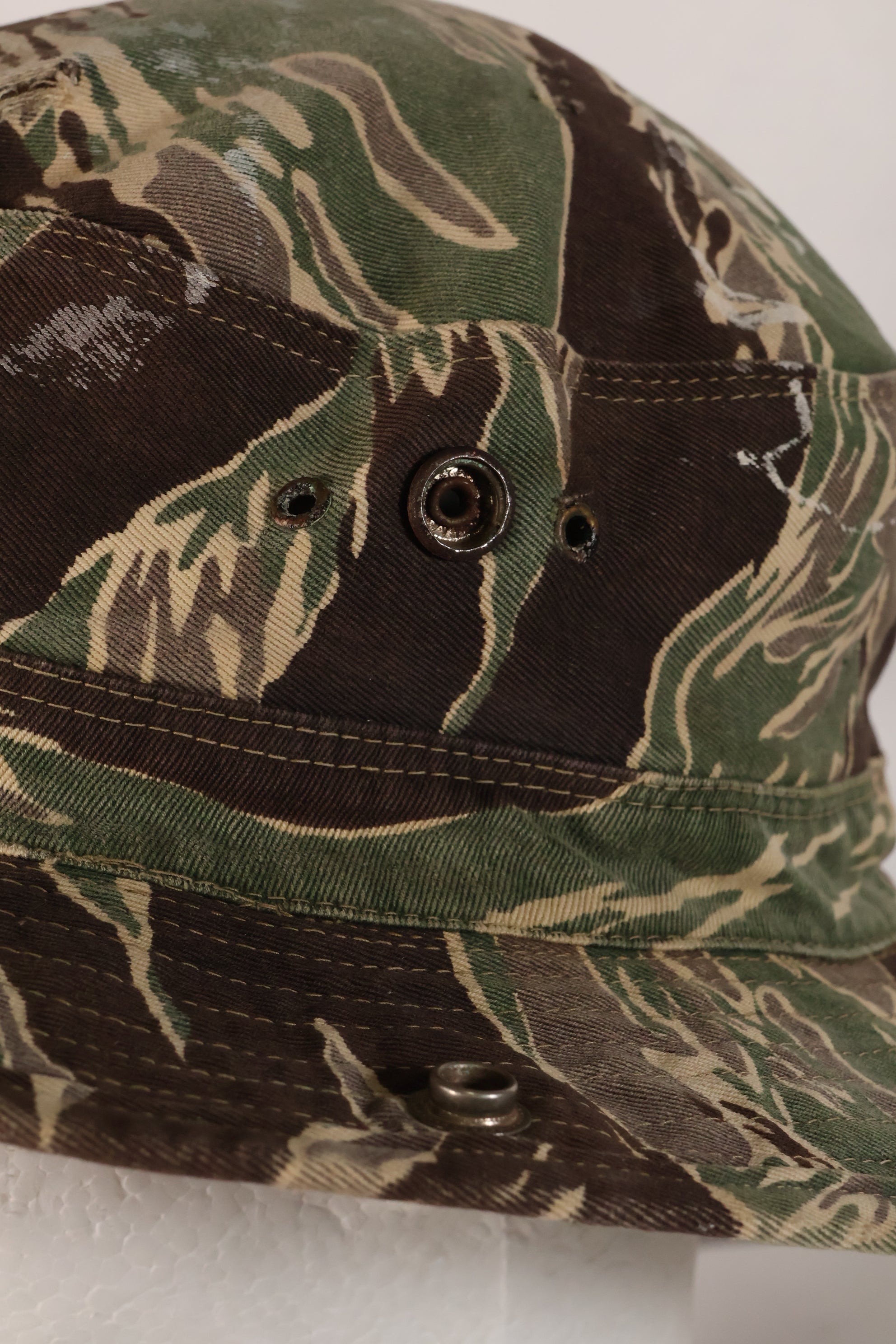 1960年代　沖縄タイガーパターン　タイガーストライプ　ブーニー　改造あり　中古品