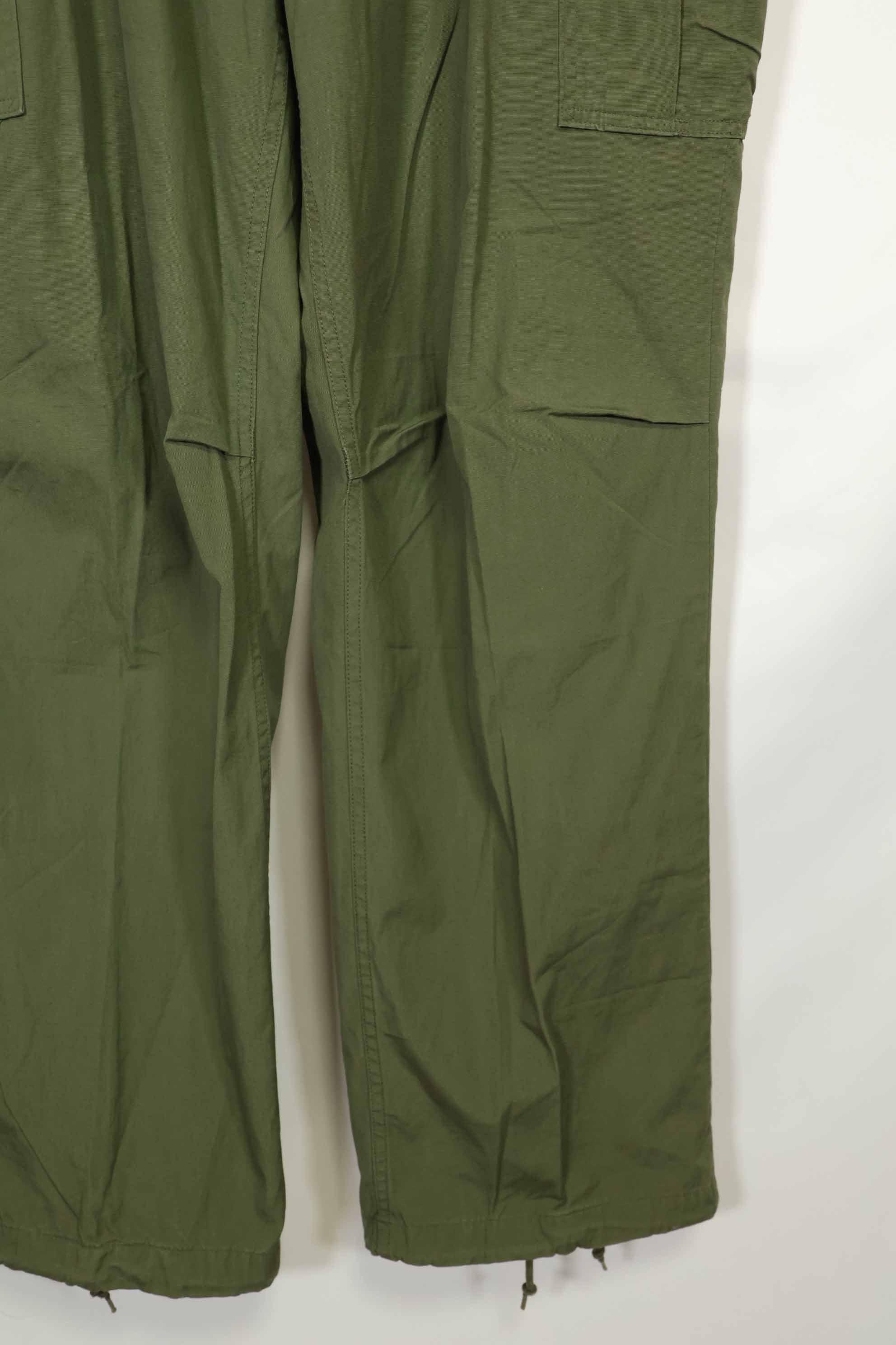1967年契約　3rd Model ノンリップストップ　ジャングルファティーグ　パンツ　L-L　中古品