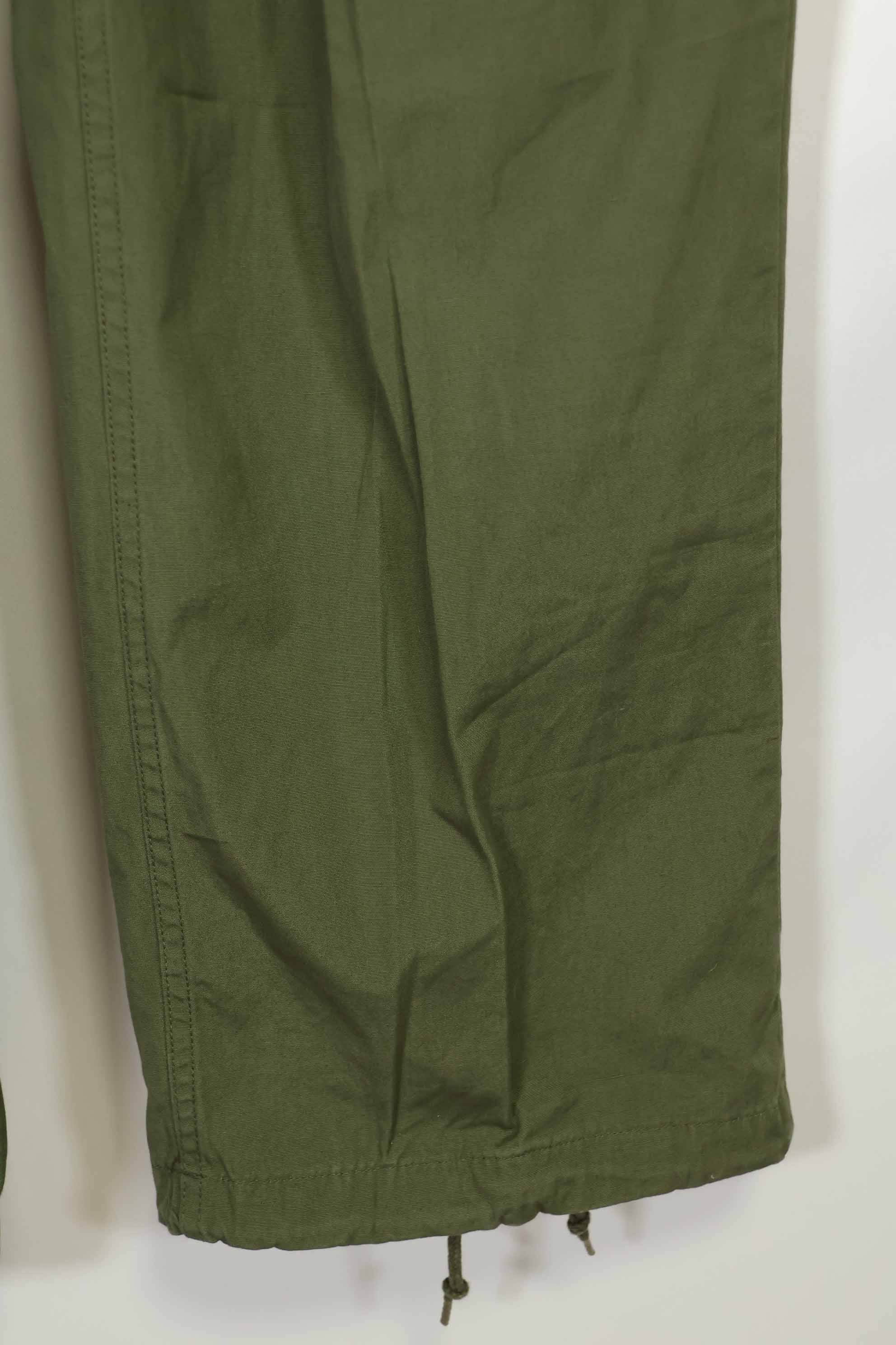 1967年契約　3rd Model ノンリップストップ　ジャングルファティーグ　パンツ　L-L　中古品